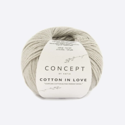 Пряжа Katia Cotton in Love (1249.51, Натуральный)