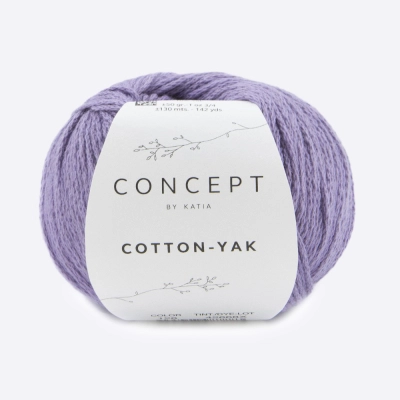 Пряжа Katia Cotton-Yak (128, Лиловый) Пряжа Katia Cotton-Yak (128, Лиловый)