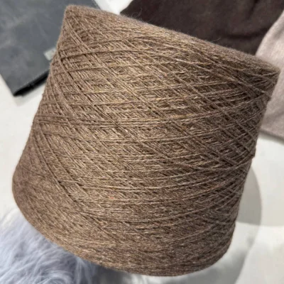Бобина Coarshear by Loro Piana (100% кашемир), 550 м. (Castoro mel 664132, Капучино)