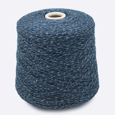 Бобина Louis Vuitton Stock Луи Виттон (Odette 722, Джинс меланж, 260 м, 80% меринос, 20% шелк)