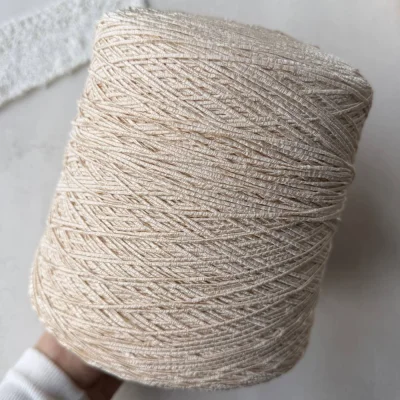 Бобина ART 130 Toscano (54% хлопок, 40% Па, 6% Пэ), 320 м. (Catenella, Шампань Шайн)