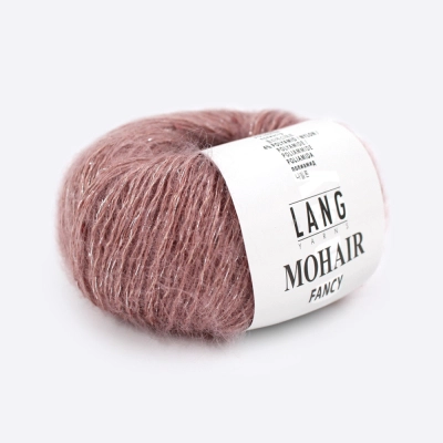 Пряжа Lang Yarns Mohair Fancy (989.0148, Пыльная роза)