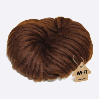 Пряжа крупная Wi-Fi (вай-фай) (Шоколадка) Пряжа крупная Wi-Fi (вай-фай) (Шоколадка)