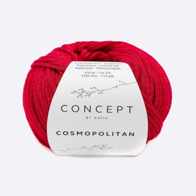 Пряжа Katia Cosmopolitan (1185.82, Рубиновое мерло) Пряжа Katia Cosmopolitan (1185.82, Рубиновое мерло)