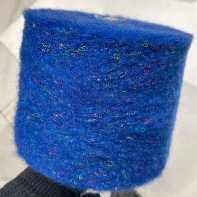 Бобина Kinoa (40% кидмохер, 30% альпака, 30% Па), 400 м. (86 F, Королевский синий)