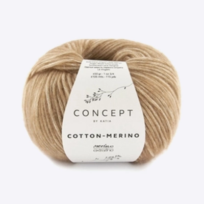 Пряжа Katia Cotton-Merino (138, Кемел)
