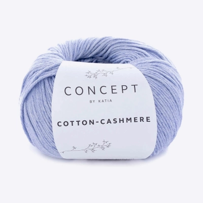 Пряжа Katia Cotton-Cashmere (58, Светлый джинс)