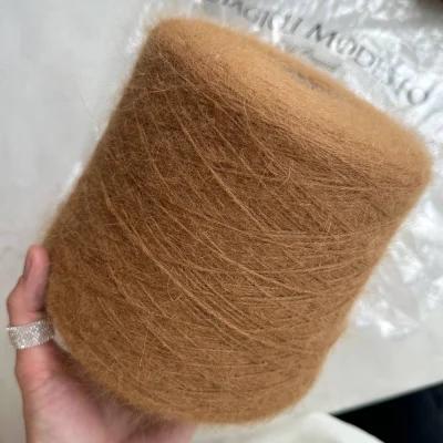 Бобина Ang. 80% 3/17 by Biagioli Modesto (80% ангора, 20% Па), 560 м. (726054, Викун)