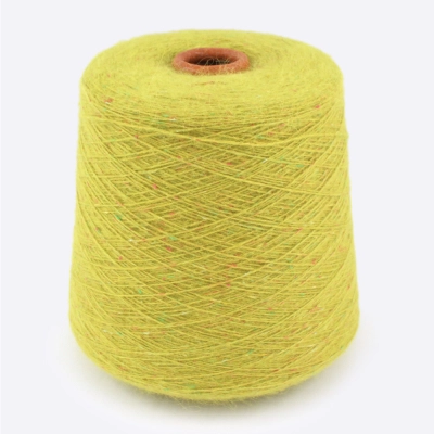 Бобина Rachele Tweed Filcom (45% кашемир, 45% ангора, 5% хлопок, 5% Па), 550 м. (435034, Senape, Лайма)