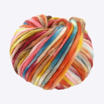 Пряжа Lana Grossa Confetti (63928, 013 Пунш Кюрасао)