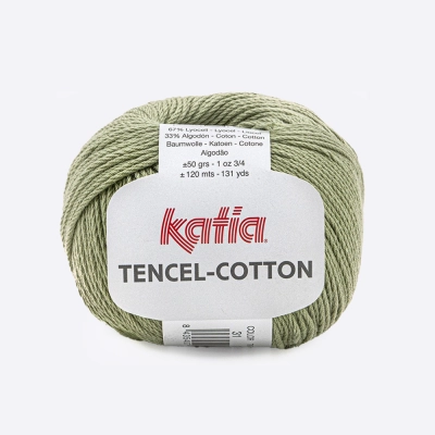 Пряжа Katia Tencel-Cotton (1080.31, Олива)