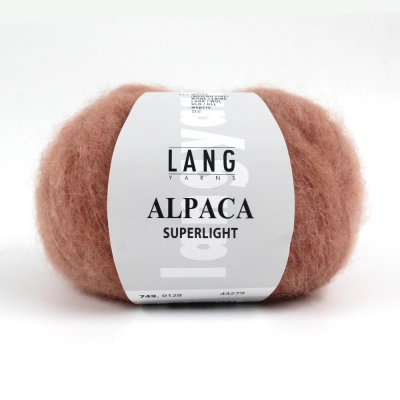 Пряжа Lang Yarns Alpaca Superlight (0128, Ириска)