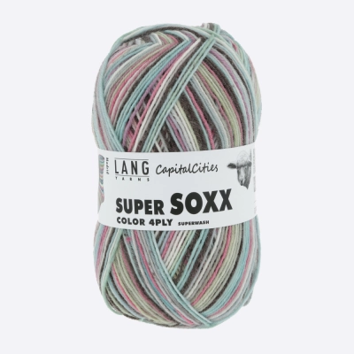 Пряжа Lang Yarns Super Soxx Color 4-Fach (901.0344, Мармеладный кофе)