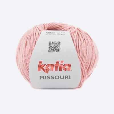 Пряжа Katia Missouri (947.56, Пыльная роза)