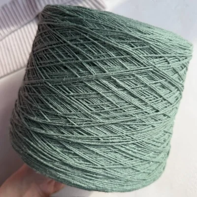 Бобина Bourette Silk '26 (100% буретный шелк) (14247, Шалфей)