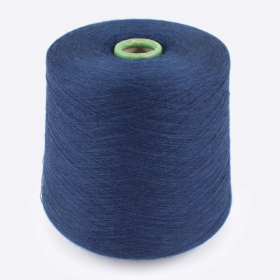 Бобина меринос, CASHWOOL Zegna Baruffa 2/30 (100% меринос), 1500 м. (441706, Деним)