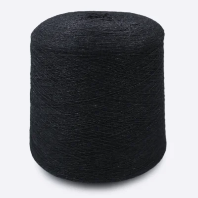 Бобина Academy NEW by Loro Piana (50% кашемир, 50% шелк), 1400 м. (R70 Nero, Трюфель)