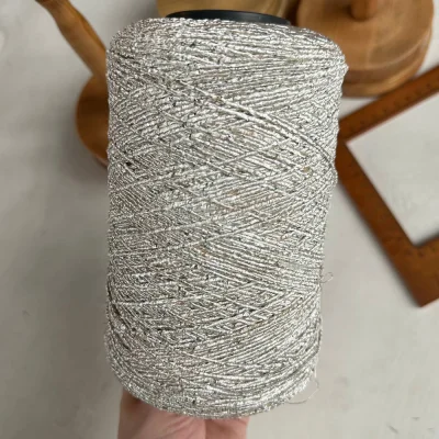 Бобина Pasha Papasha (42% хлопок, 20% лен, 24% Пл, 14% Па), 240 м. (11972, Марципан)