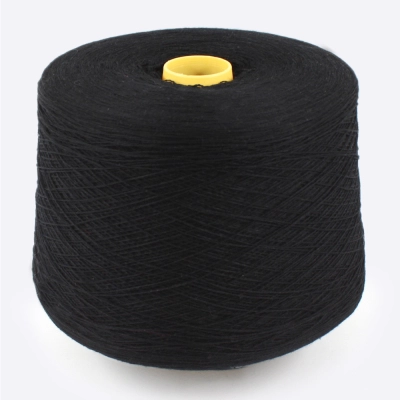 Бобина кашемир Cashmere by Todd&Duncan 2/28 (100% кашемир), 1400 м. (0709145, Тотал блек)