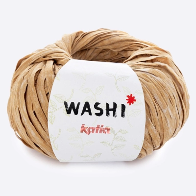 Пряжа Katia Washi (1000.130, Крем-брюле)