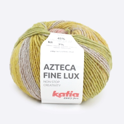 Пряжа Katia Azteca Fine Lux (1153.414, Лимонный Гамлет) Пряжа Katia Azteca Fine Lux (1153.414, Лимонный Гамлет)