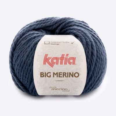 Пряжа Katia Big Merino (778.14, Джинс стронг)