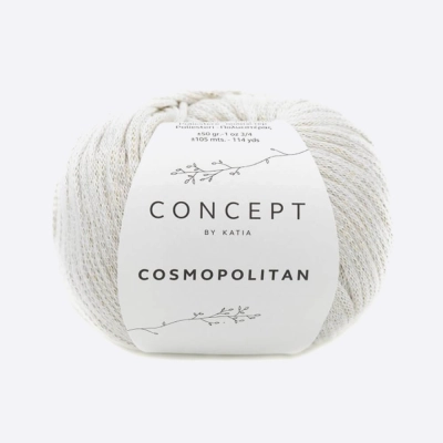 Пряжа Katia Cosmopolitan (1185.70, Молочный) Пряжа Katia Cosmopolitan (1185.70, Молочный)