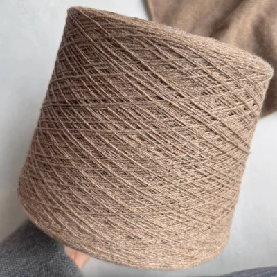 Бобина Coarsehair by Loro Piana (100% кашемир) (Camello tweed 379912, Кемел, 550 м)