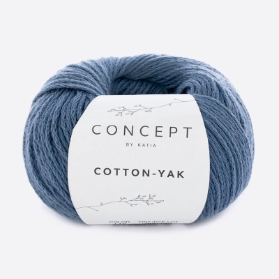 Пряжа Katia Cotton-Yak (116, Джинс) Пряжа Katia Cotton-Yak (116, Джинс)