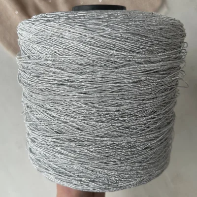 Бобина Pasha Papasha (42% хлопок, 20% лен, 24% Пл, 14% Па), 240 м. (10112, Фарфор)