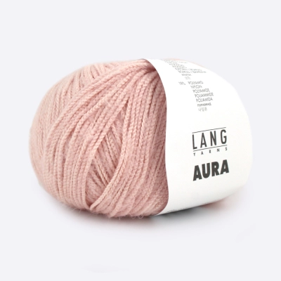 Пряжа Lang Aura (1091.0009, Пудра)