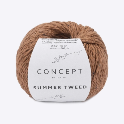 Пряжа Katia Summer Tweed (1324.64, Миндаль)