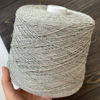 Бобина Materia (40% бамбук, 35% лен, 25% хлопок), 330 м (569, Перепел)