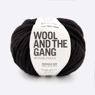 Пряжа WOOL AND THE GANG (Тотал блэк)