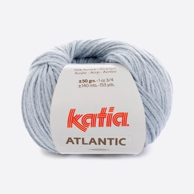 Пряжа Katia Atlantic (106, Сизый серый)