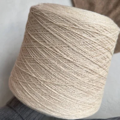 Бобина Coarsehair by Loro Piana (100% кашемир) (Cremino 350262, Крем-ваниль, 550 м)