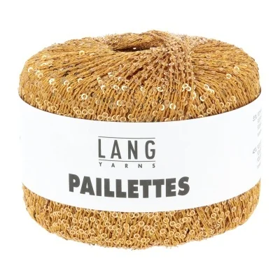 Пряжа Lang Paillettes (39.0049, Куркума)