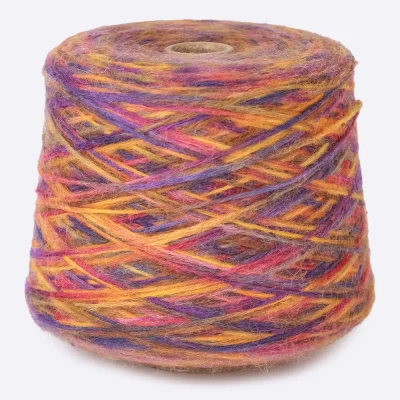 Бобина Stoppino Alpaca (49% беби альпака, 27% меринос, 24% ПА), 240 м. (005, Осенний ирис)