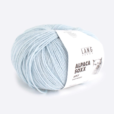 Пряжа Lang Alpaca Soxx 6-Fach/6-Ply (1087.0020, Скай лайн)