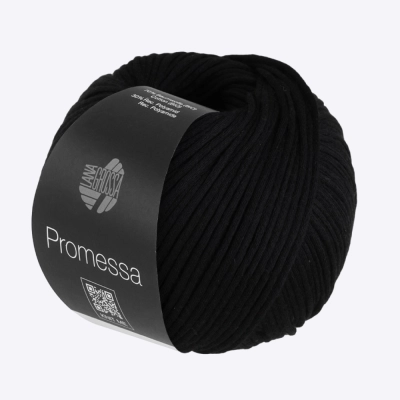 Пряжа Lana Grossa Promessa (62475, 024 Черный)