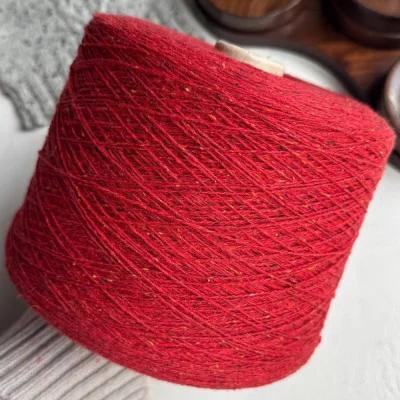 Бобина Pigalle (55% меринос, 25% шелк, 10% вискоза, 10% Па), 750 м. (Rubino Tweed, Алый)