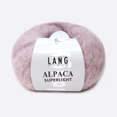 Пряжа Lang Yarns Alpaca Superlight (0248, Пудра)