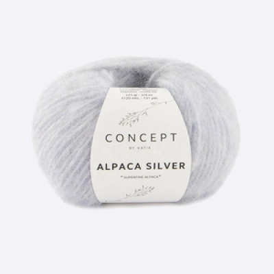 Пряжа Katia Alpaca Silver (1053.276, Жемчужный) Пряжа Katia Alpaca Silver (1053.276, Жемчужный)