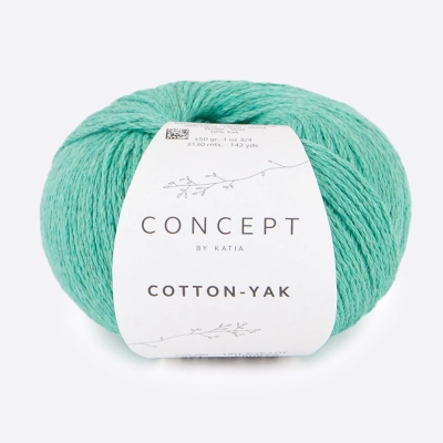 Пряжа Katia Cotton-Yak (131, Бирюза) Пряжа Katia Cotton-Yak (131, Бирюза)