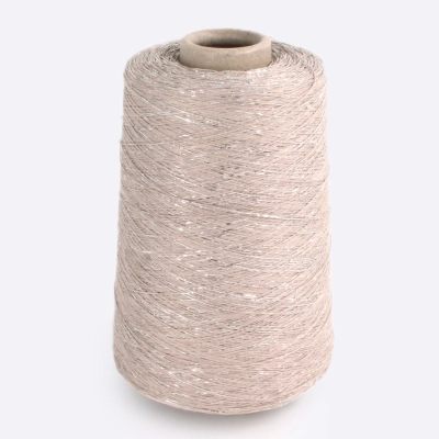 Бобина Shiny Shades (78% вискоза, 12% люрекс, 10% Па), 1600 м. (102, Лиловый беж)