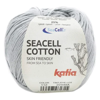 Пряжа Katia Seacell-Cotton (1178.112, Гольфстрим)