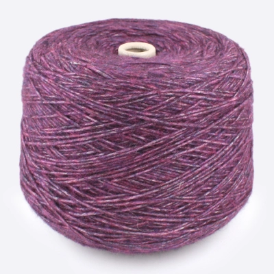 Бобина Cappuccino (44% хлопок, 22% меринос, 11% альпака, 23% ПА), 220 м. (7412, Слива)