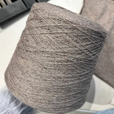 Бобина Coarshear by Loro Piana (100% кашемир), 550 м. (Sabbia Tweed 224180, Пенка латте)