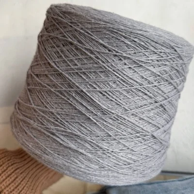 Бобина Zagor 2/14 (40% кашемир, 42% меринос, 18% шелк), 700 м. (4822, Сталь)