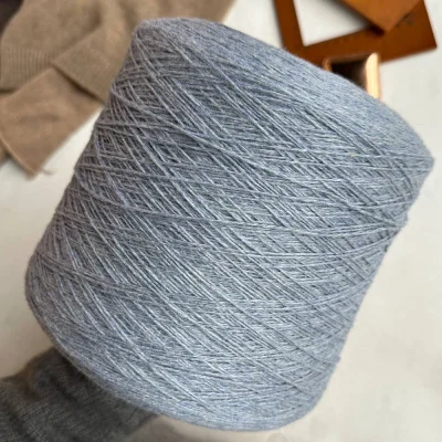 Бобина Baby Cashmere 2/11 Loro Piana (100% кашемир), 550 м. (337489 Azzuro Mel, Деним)